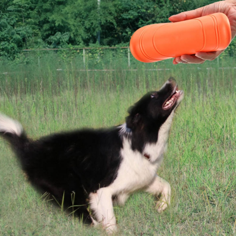 Chewable Soft Rubber Flying Di - Flying Disc Dog Training Toy ulasan dan harga