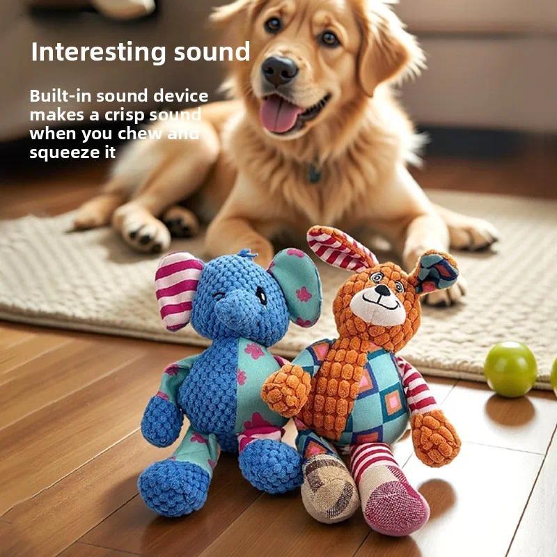 1 Piece Interactive Squeaky Pl - Indestructible Dog Chew Toy ulasan dan harga
