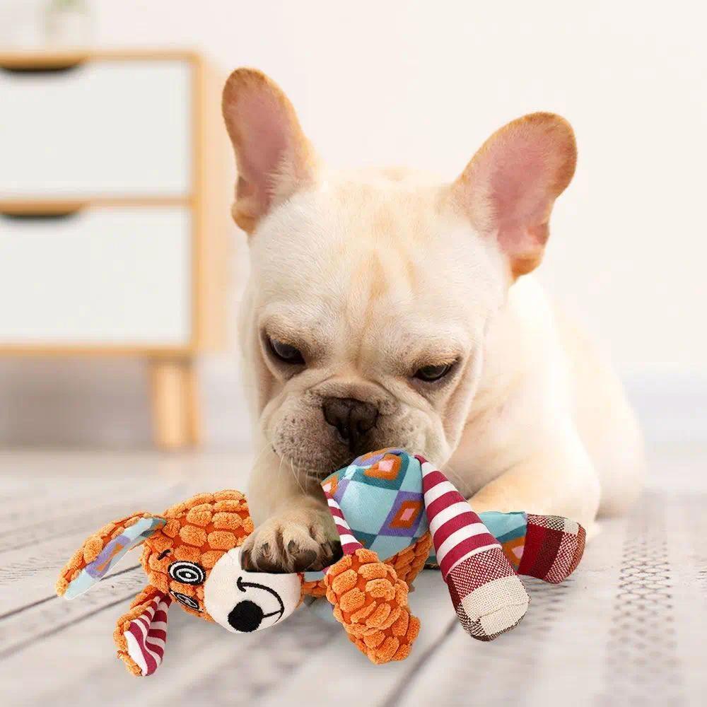 1 Piece Interactive Squeaky Pl - Indestructible Dog Chew Toy ulasan dan harga