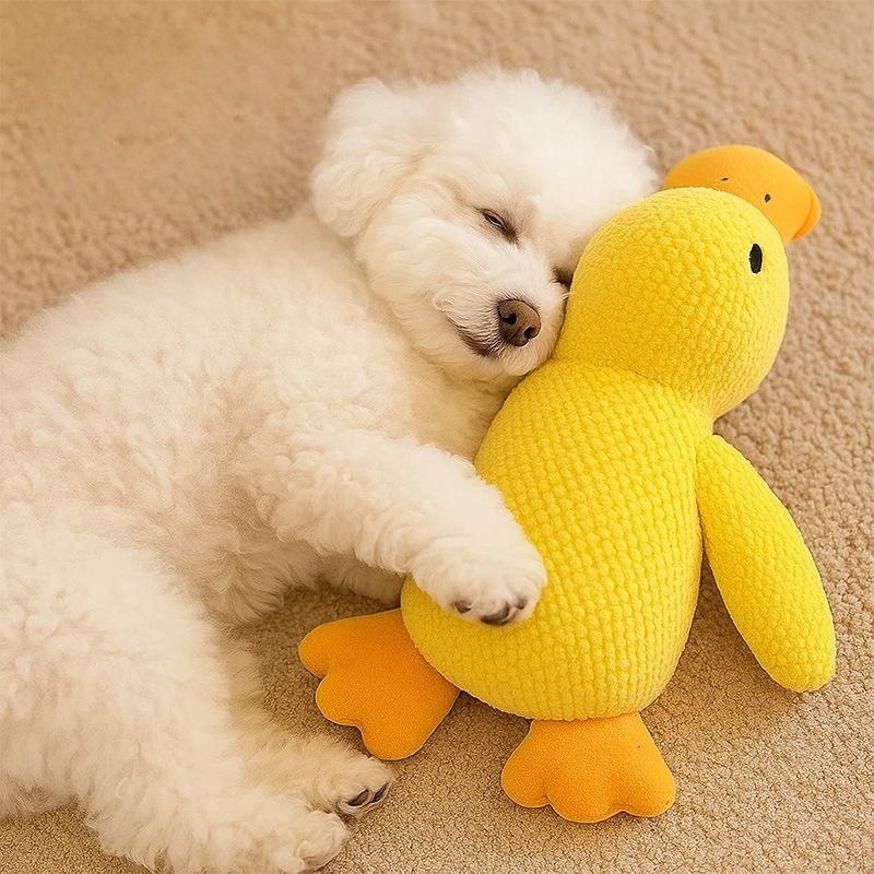 Plush Duck Dog Toy Bite Resist - Indestructible Dog Chew Toy ulasan dan harga