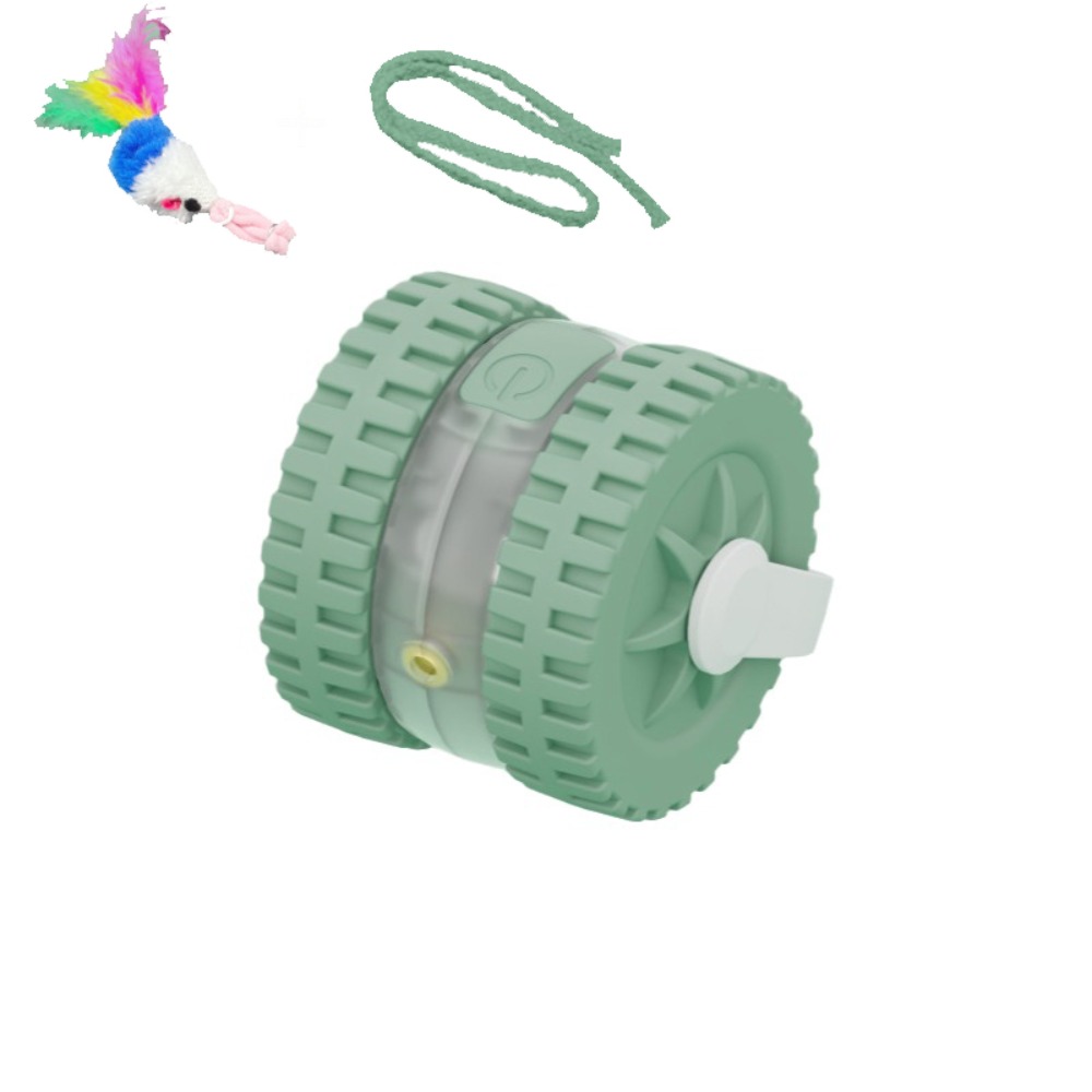 With Mouse Tail Infrared Laser - Automatic Moving Dog Ball ulasan dan harga