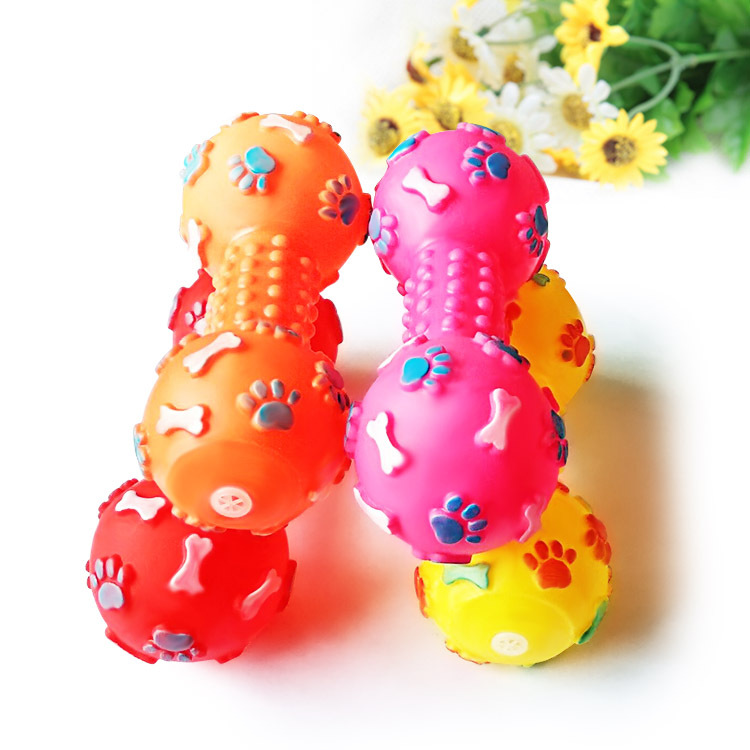 New Pet Dog Squeaky Toy - Dumb - Indestructible Dog Chew Toy ulasan dan harga