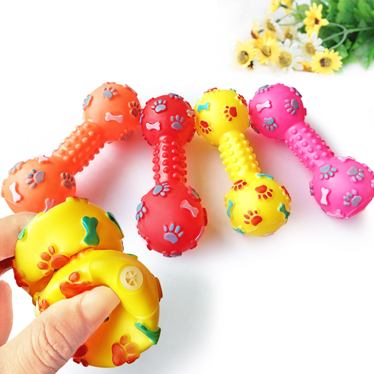 New Pet Dog Squeaky Toy - Dumb - Indestructible Dog Chew Toy ulasan dan harga