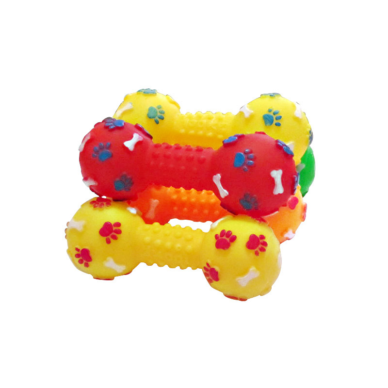 New Pet Dog Squeaky Toy - Dumb - Indestructible Dog Chew Toy ulasan dan harga